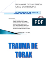 ATLS Trauma Toraxico