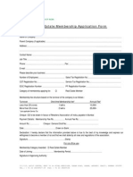 Realestate Membership Form