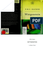 Hacker - Wittgenstein On Human Nature