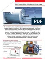 Motor Electrico Con Capacitor de Arranque