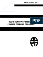 Aapm Report No. 5 Aapm Survey of Medical