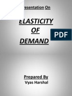 Presentation On: Elasticity