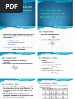 Caractéristique de La Distribution Marginale