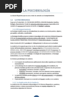 Resumen 1 PSICOBIOLOGIA 1-6a PDF