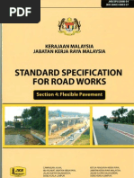 JKR Specification of Road Works (Flexibe Pavement)