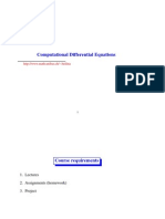 Computational Differential Equations