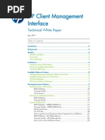 HP Client Management Interface Technical Whitepaper