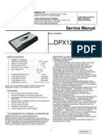 Service Manual: Mono Amplifier