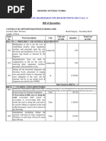 BOQ Excel