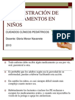 Administración de Medicamentos en Niños