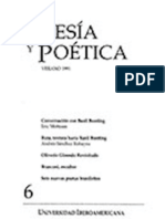 Poesía y Poética, 6 (Revista Completa)