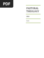 Pastoral Theology