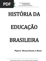 Apostila de História Da Educação Do Brasil