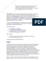 Los Incoterms Son Normas Acerca de Las Condiciones de Entrega de Las Mercancías