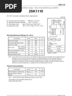 DC DC Converter and Motor Drive Applications: Absolute Maximum Ratings