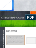 Análisis Costo Volumen Utilidad