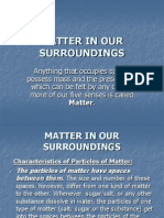 Matter in Our Surroundings