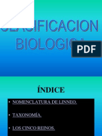 Clasificacion Biologica