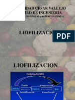 Liofilizacion. Diapositivas.