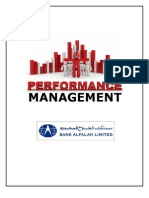 Performance Management System of Bank Alfalah 