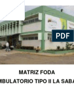 Aplicacion de Matriz F.O.D.A