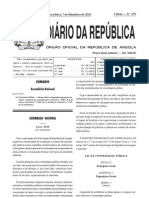 Lei Da Contratação Pública de Angola