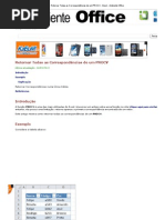 Retornar Todas As Correspondências de Um PROCV - Excel - Ambiente Office