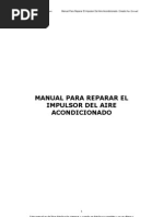 Manual para Reparar El Impulsor Del Aire Acondicionado