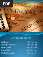 My It PPT On Financial Market