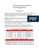 Basics Metallography