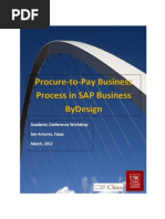 03 Procure To Pay