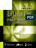 Ley de Cine para Inversionistas y Donantes