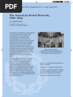 The American Postal Network, 1792-1914