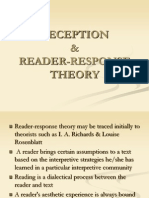 Reception & Reader-Response Theory