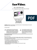 Carte Tehnica Programator Rainbird E6c PDF