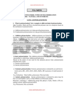 Classification of Polymers