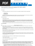 Visão Geral Dos Sistemas de Arquivos FAT, HPFS e NTFS