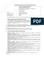 Acta de Registro de Audiencia de Prision Preventiva - Arequipa