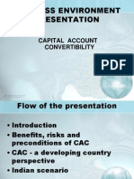 Business Environment Presentation: Capital Account Convertibility