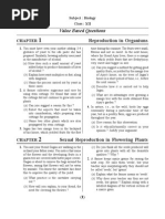 Value Based Questions: Reproduction in Organisms