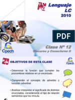 Clase 12 Lenguaje LC Cpech - Discurso y Conectores (OliverClases)