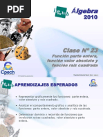 Clase 23 Matematica Cpech - Funciones Parte Entera (OliverClases)