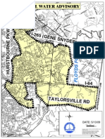 East End Boil Water Advisory Map