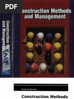 Construction Methods and Management by S. W. Nunnally, 7th Edition, 2007