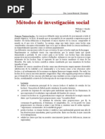 113 - Metodos de Investigacion Social