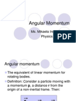 Angular Momentum