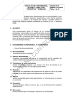 HSEQ-P-09 Manejo de No Conformidades, Acciones Correctivas, Preventivas y de Mejora