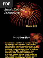 Atomic Emission Spectros