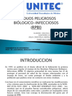 Residuos Peligrosos Biólogico-Infecciosos