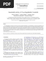 Insecticidal Activity of 12-Epi-Hapalindole J Isonitrile